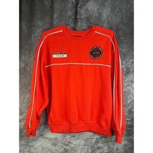 Formula 1 Racing Division Crewneck Sweater Mens XL Red F1 Pit Crew